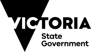 Victoria State Government Logo Black